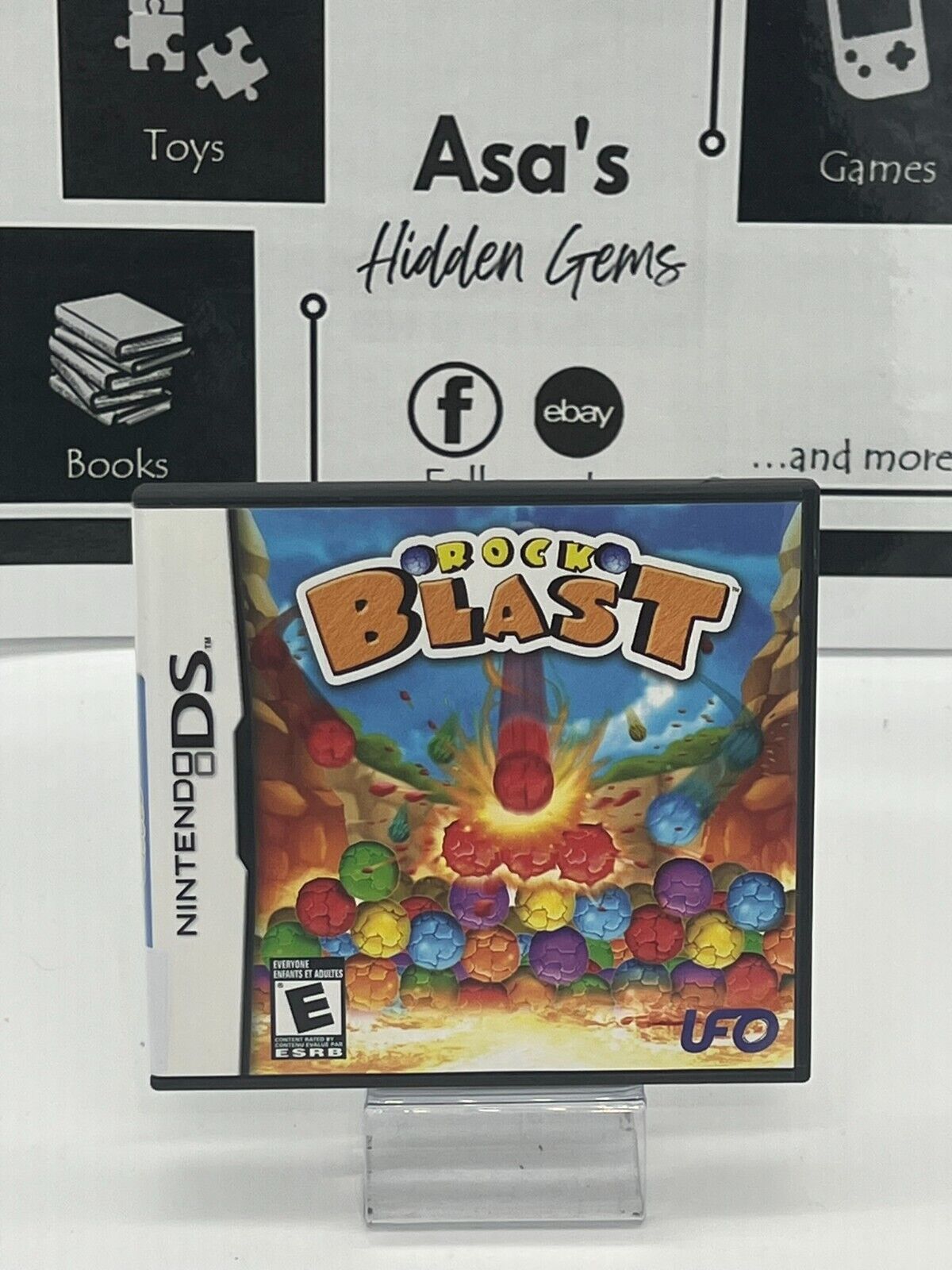 Rock Blast (Nintendo DS, 2008) - Tested