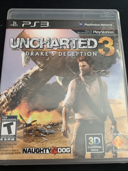 Uncharted 3: Drake's Deception (Sony PlayStation 3, 2011)