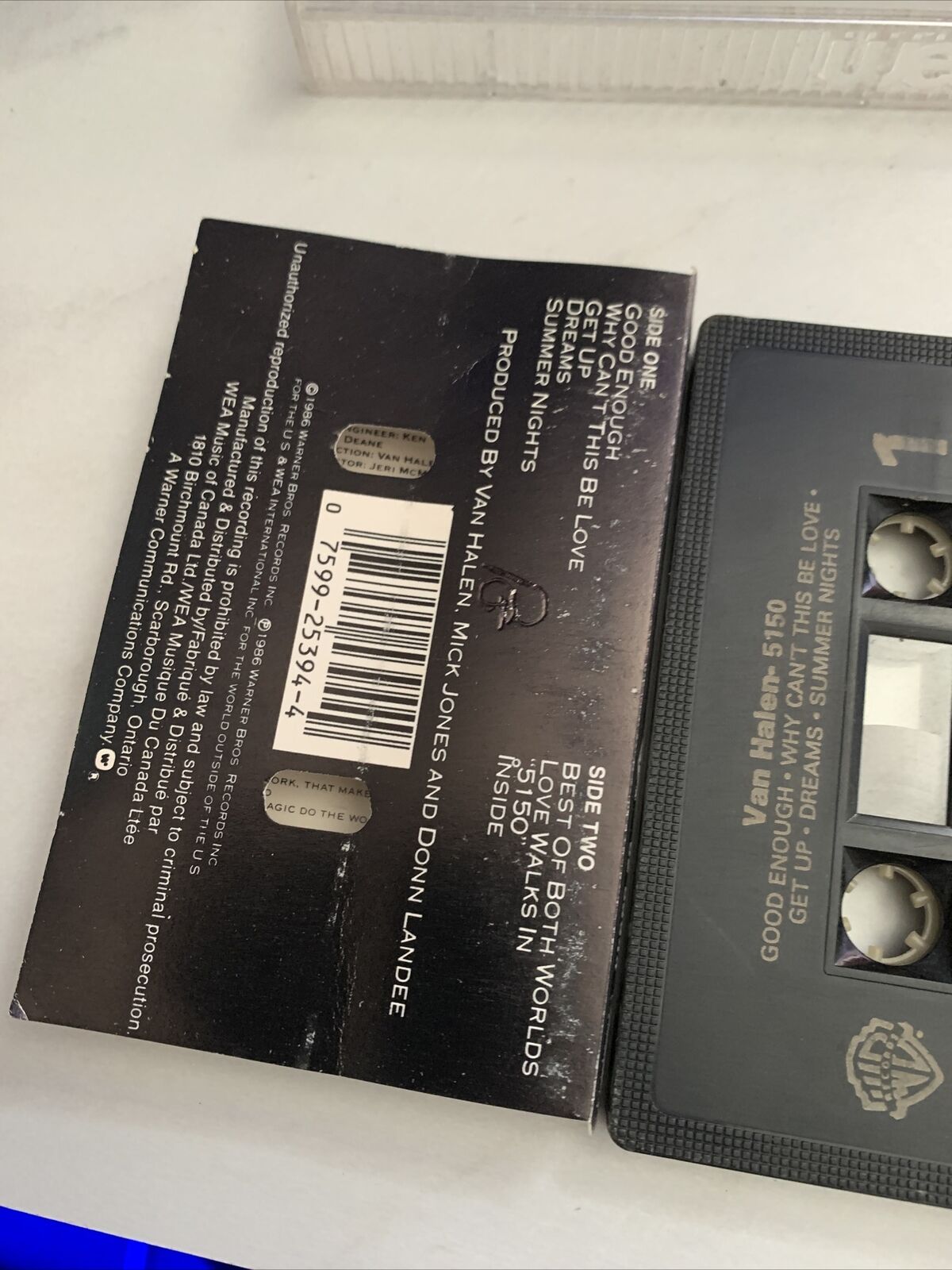 5150 by Van Halen (Cassette, Mar-1986, Warner Bros.)