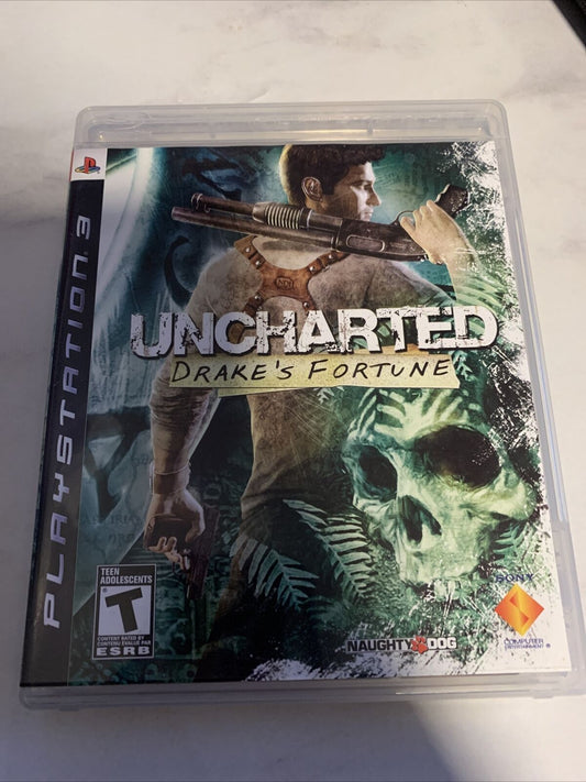 Uncharted: Drake's Fortune (Sony PlayStation 3, 2007)