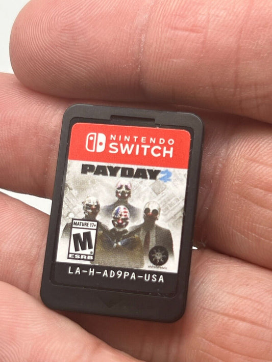 Payday 2 (Nintendo Switch, 2017) Cartridge Only — Tested