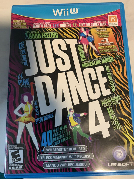 Just Dance 4 (Nintendo Wii U, 2012)