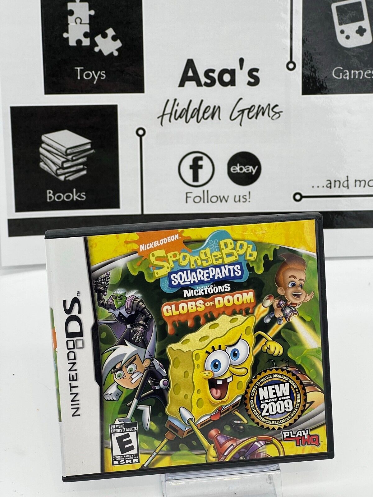 SpongeBob SquarePants Featuring Nicktoons: Globs of Doom (Nintendo DS, 2008)