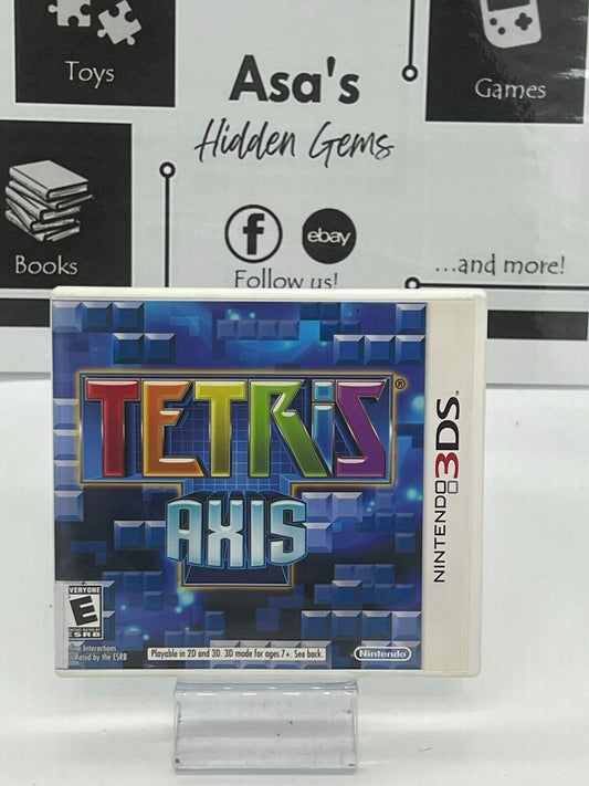 Tetris: Axis (Nintendo 3DS, 2011) - Tested