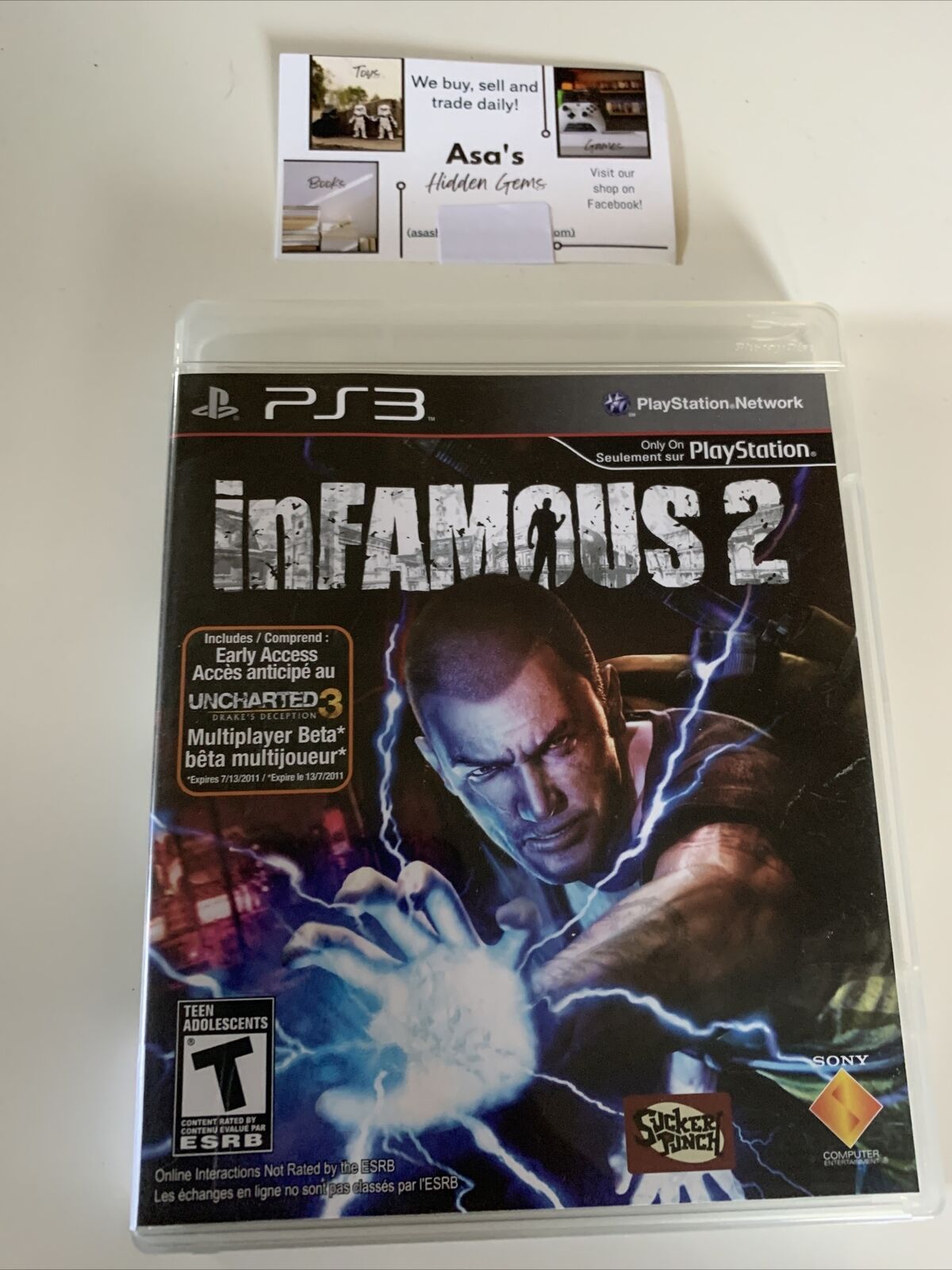 inFamous 2 (Sony PlayStation 3, 2011)