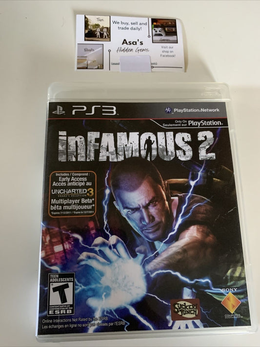 inFamous 2 (Sony PlayStation 3, 2011)