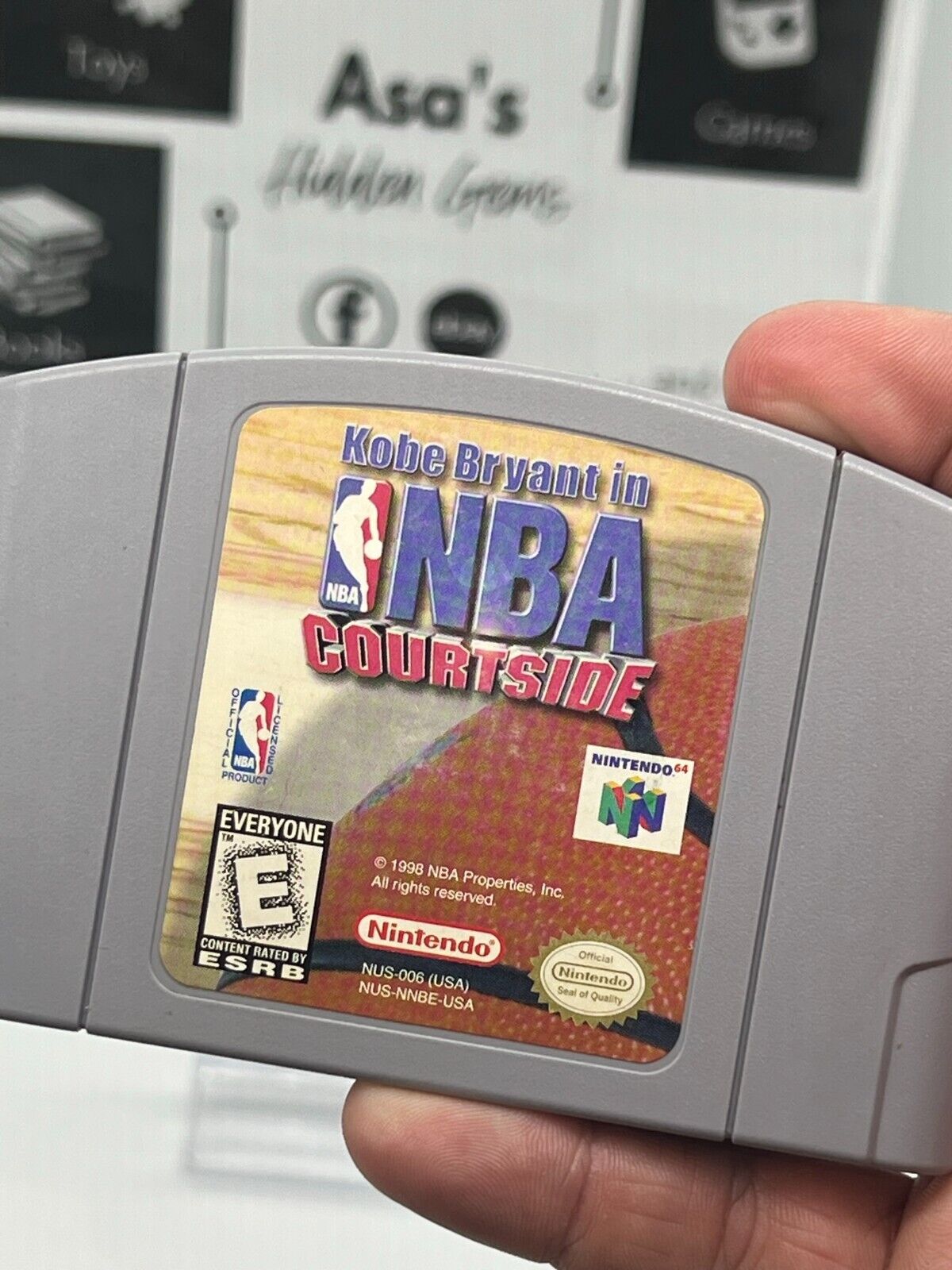 Kobe Bryant in NBA Courtside (Nintendo 64, 1998)