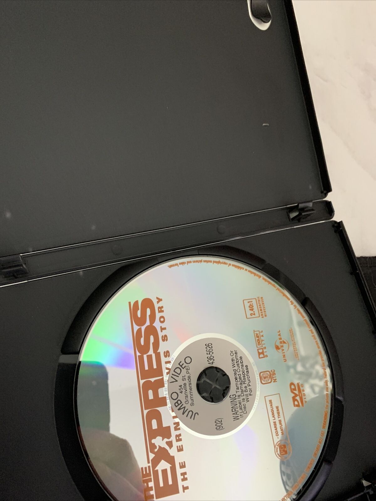 The Express DVD  (DVD, 2009) Ernie Davis Story