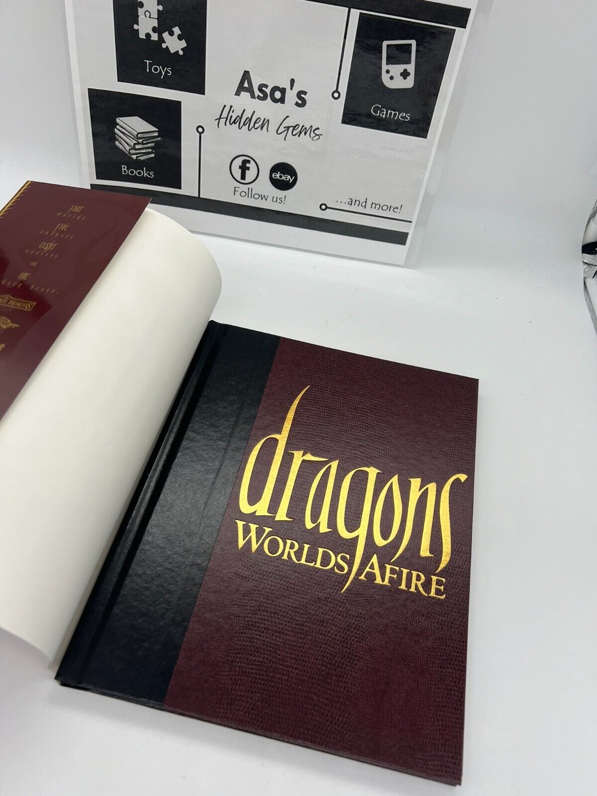 Dragons : Worlds Afire by R.A. Salvatore (2006, Hardcover)