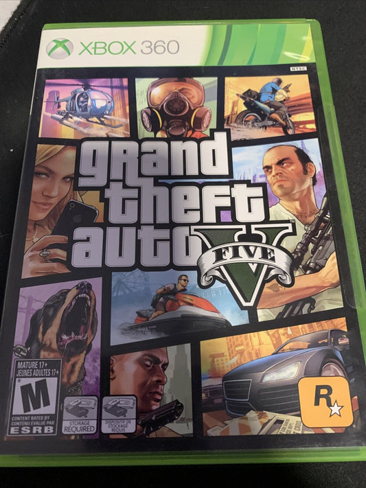 Grand Theft Auto V (Microsoft Xbox 360, 2013)