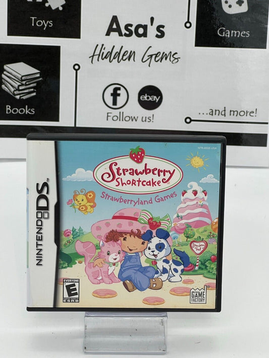 Strawberry Shortcake: Strawberryland Games (Nintendo DS, 2006) - Tested