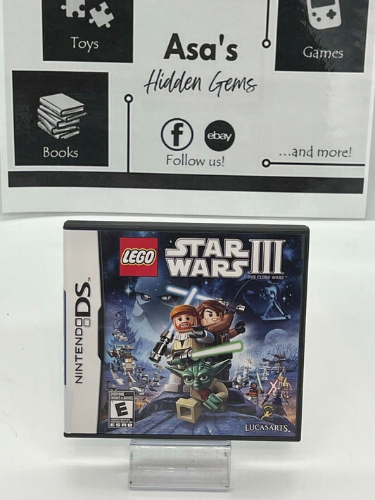 LEGO STAR WARS III 3 The Clone Wars - Nintendo DS -- Tested