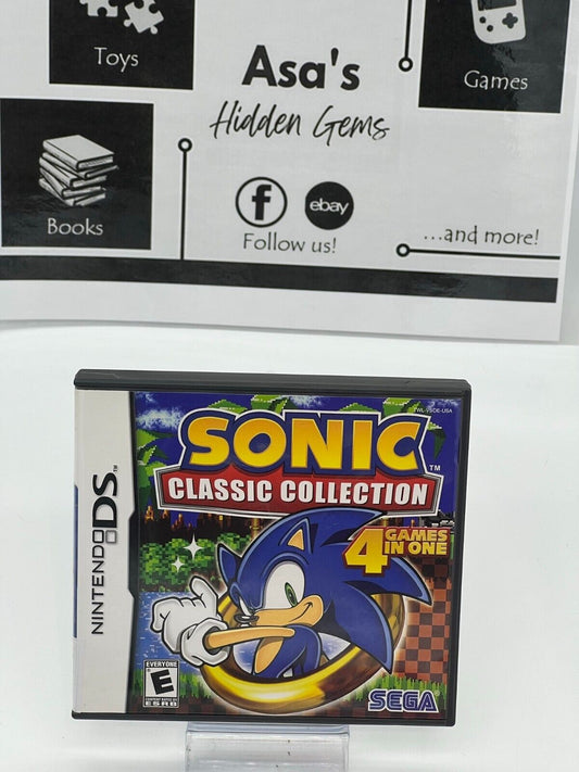 Sonic Classic Collection (Nintendo DS, 2010) - Tested