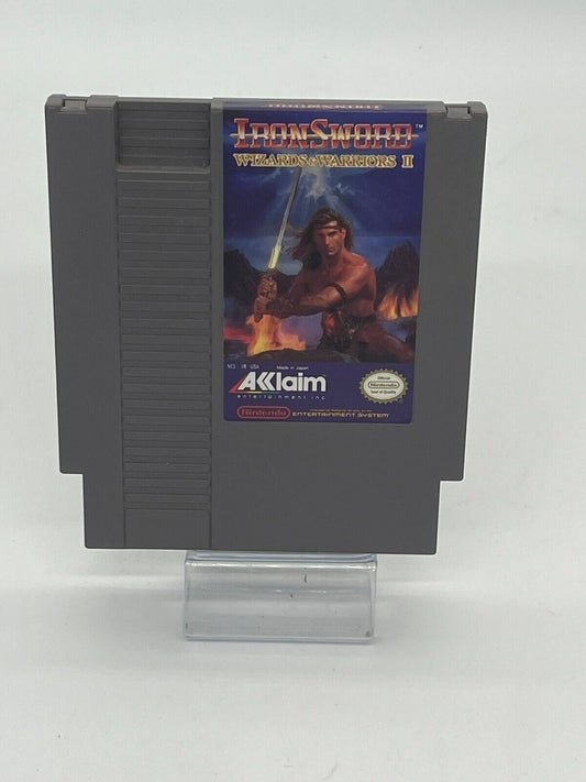 Iron Sword Wizards And Warriors 2 NES Cartridge Only