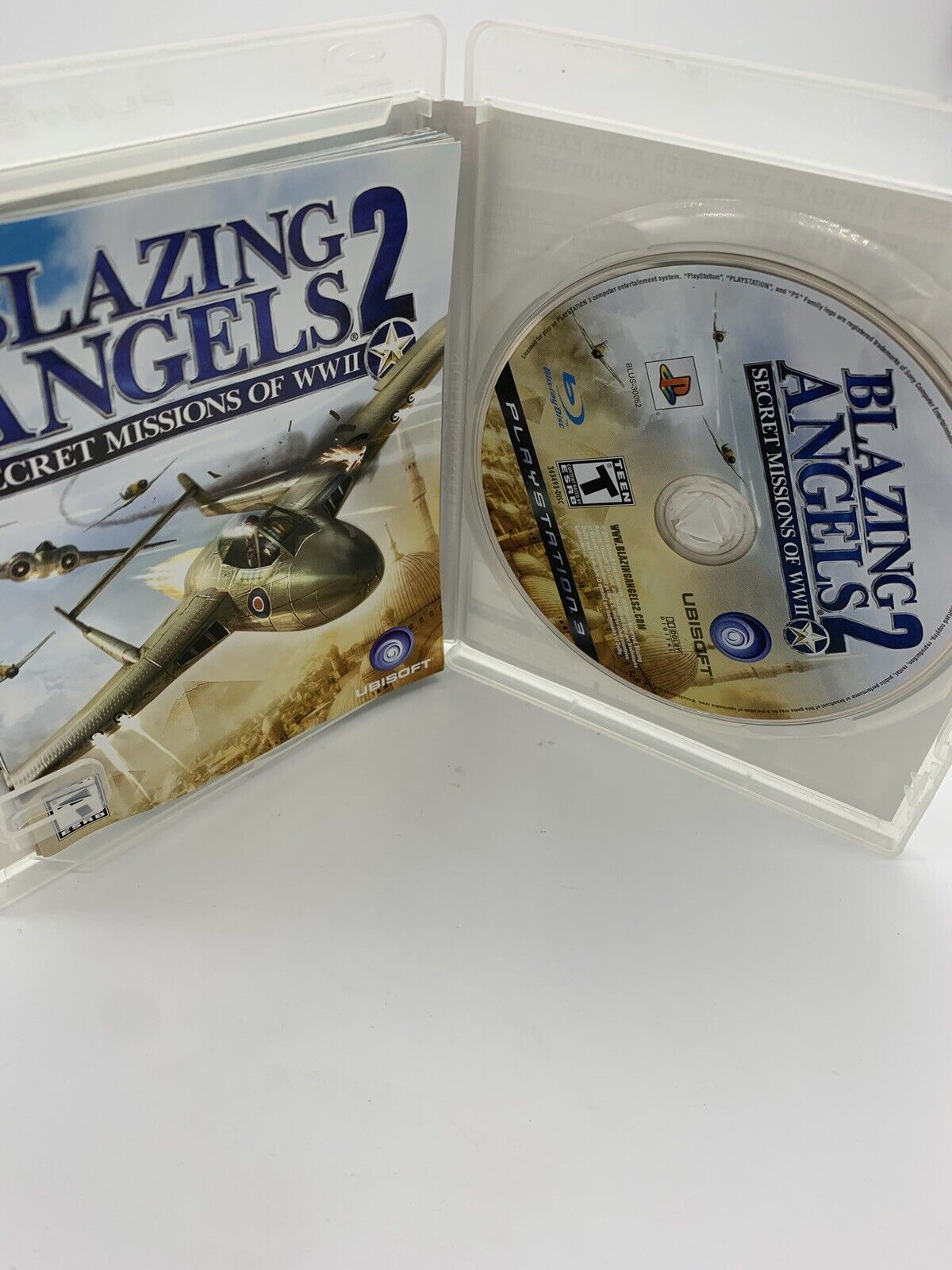 Blazing Angels 2: Secret Missions of WWII (Sony PlayStation 3, 2007)