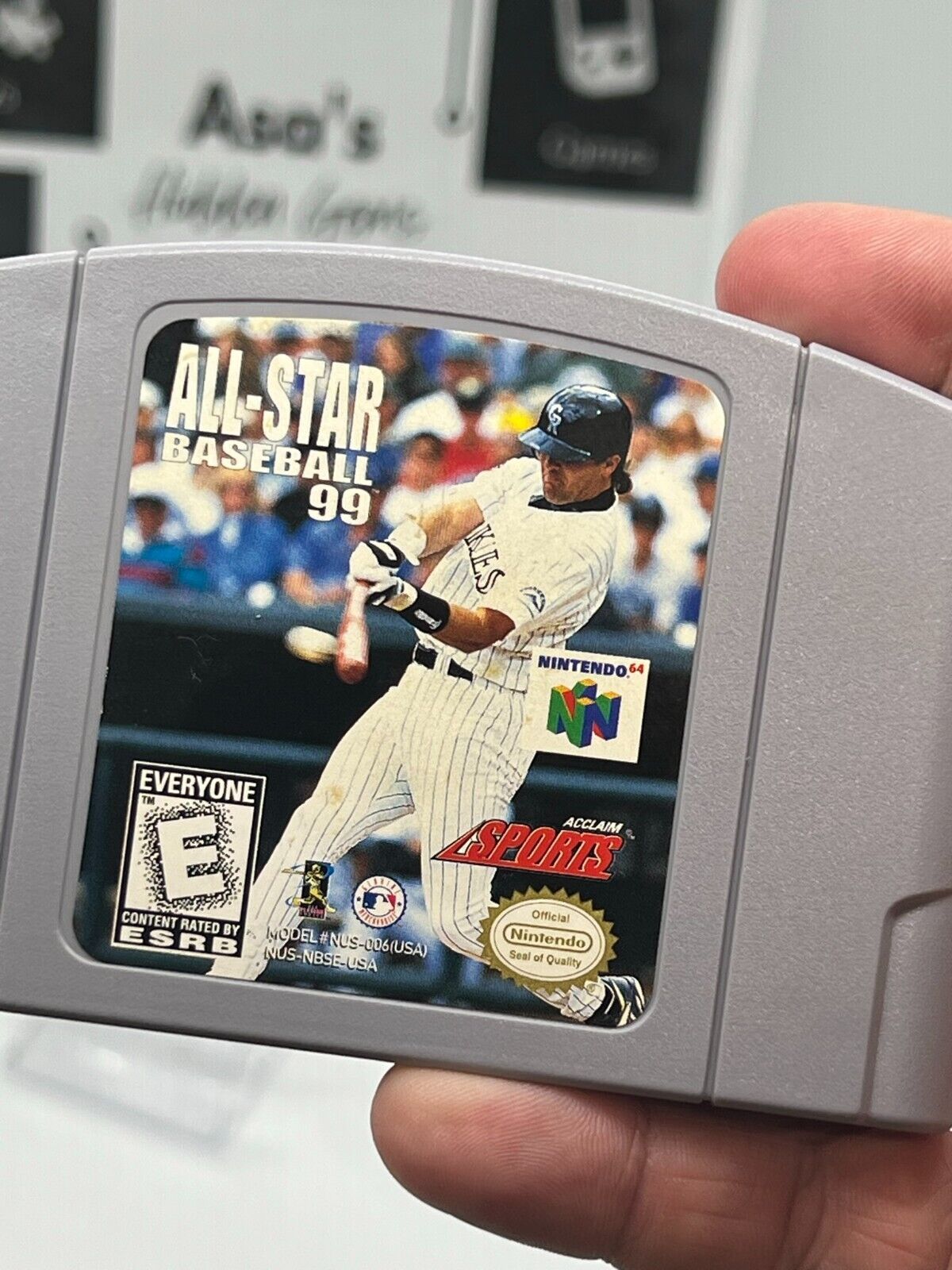 All-Star Baseball 99 (Nintendo 64, 1998) N64 Cartridge Only - Tested!