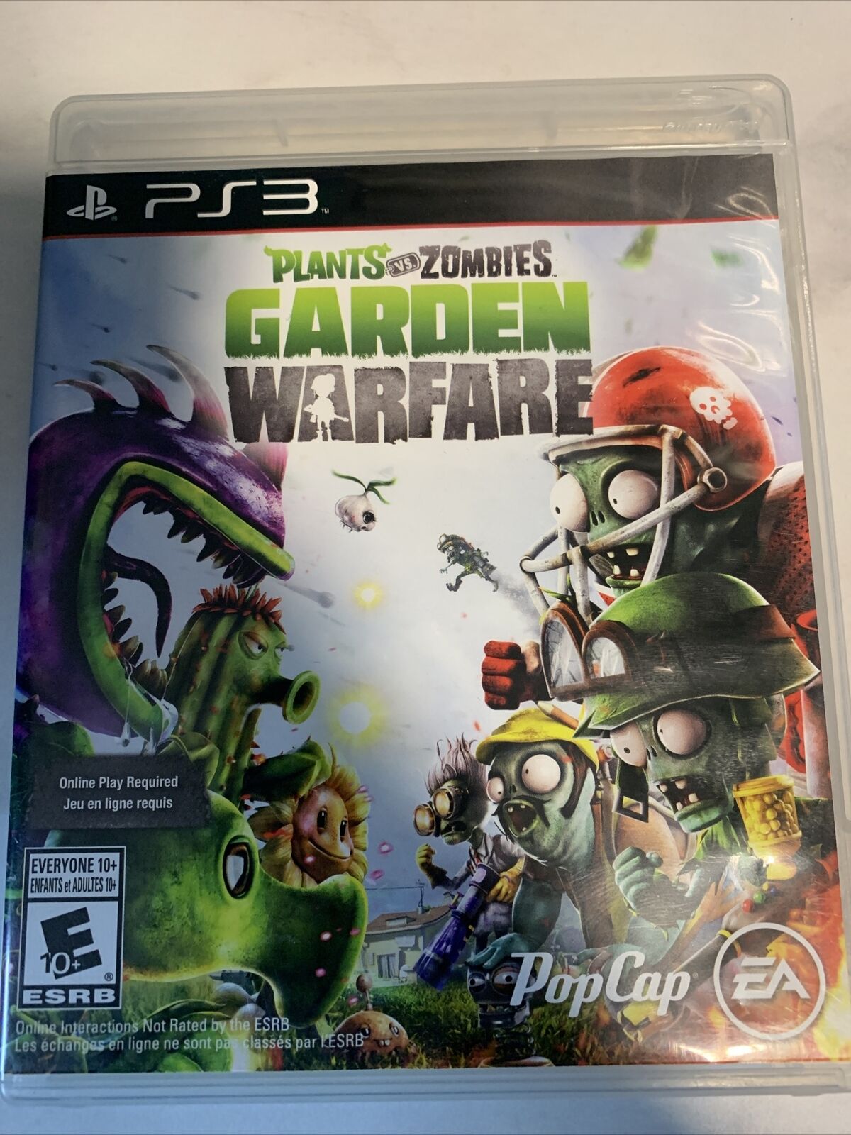 Plants Vs Zombies Garden Warfare PS3 Sony Playstation 3, 2014) Complete