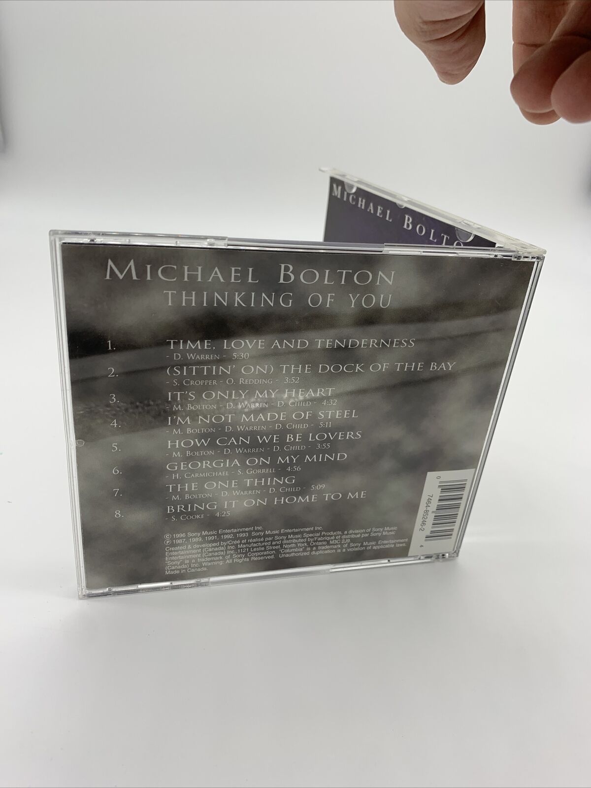 Michael Bolton - Thinking Of You CD 1996 Sony Music