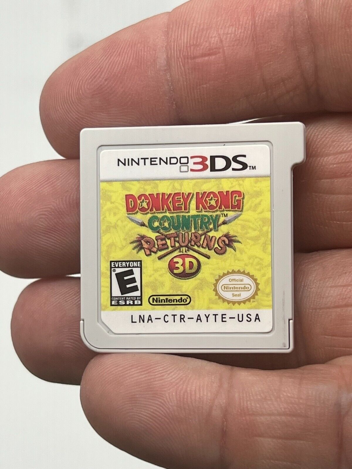 Donkey Kong Country Returns 3D (Nintendo 3DS, 2013) CART ONLY - TESTED
