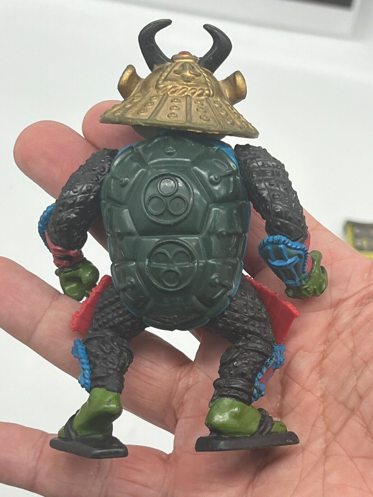 Teenage Mutant Ninja Turtles 1990 Leo The Sewer Samurai Playmates Toys Vintage