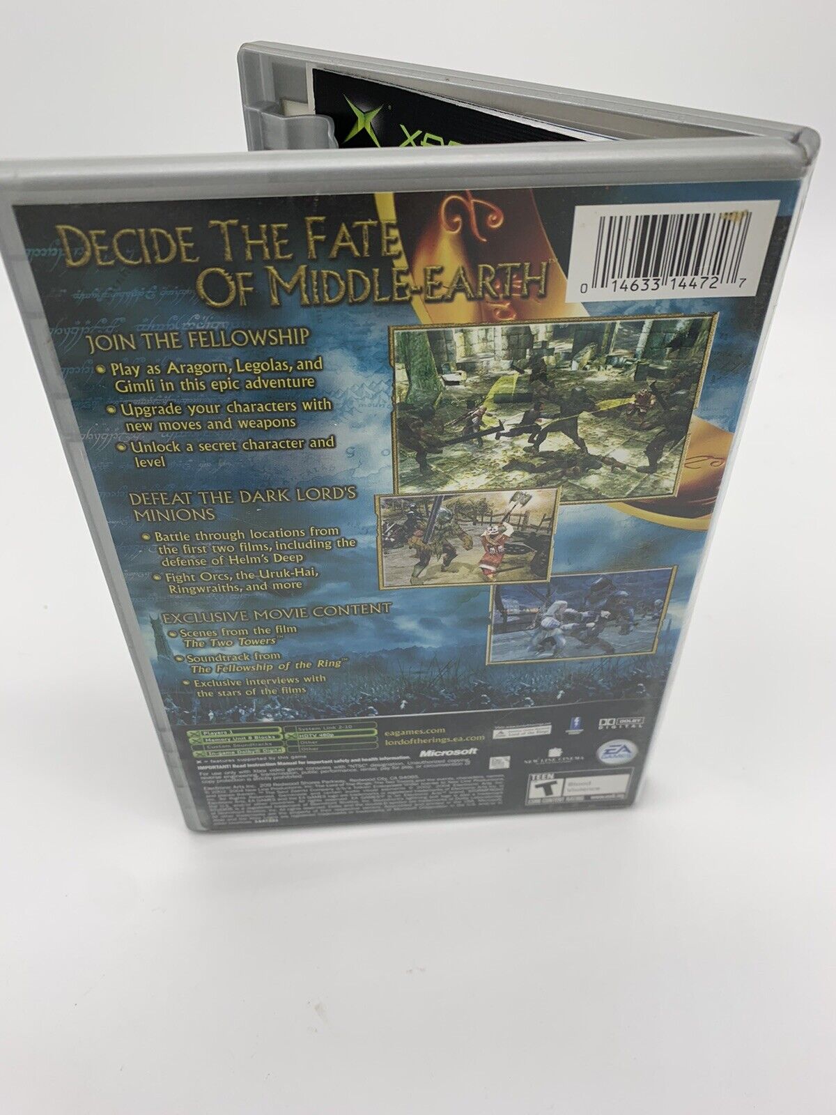 Lord of the Rings: The Two Towers (Microsoft Xbox, 2002)