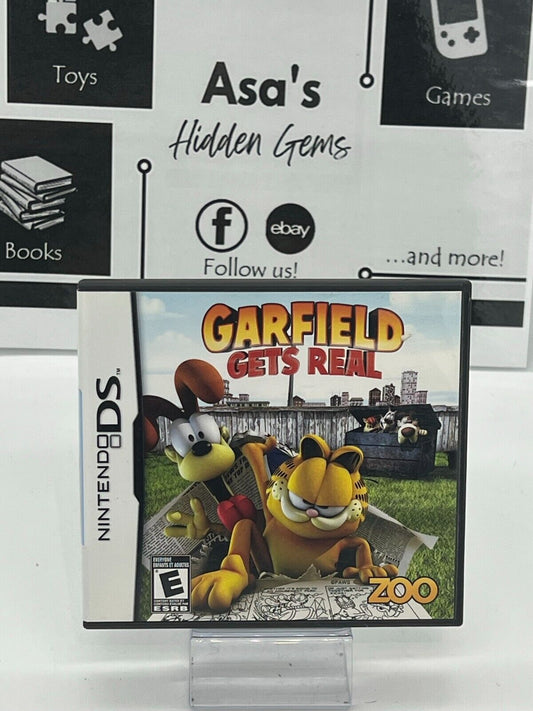 Garfield Gets Real (Nintendo DS, 2009) - Tested