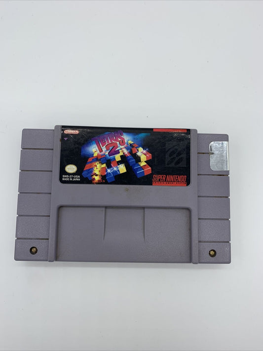 Tetris 2 (Super Nintendo Entertainment System, 1994) Tested