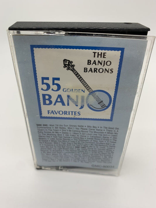 The Banjo Barons: 55 Golden Favorites - Vintage Audio Cassette Tape