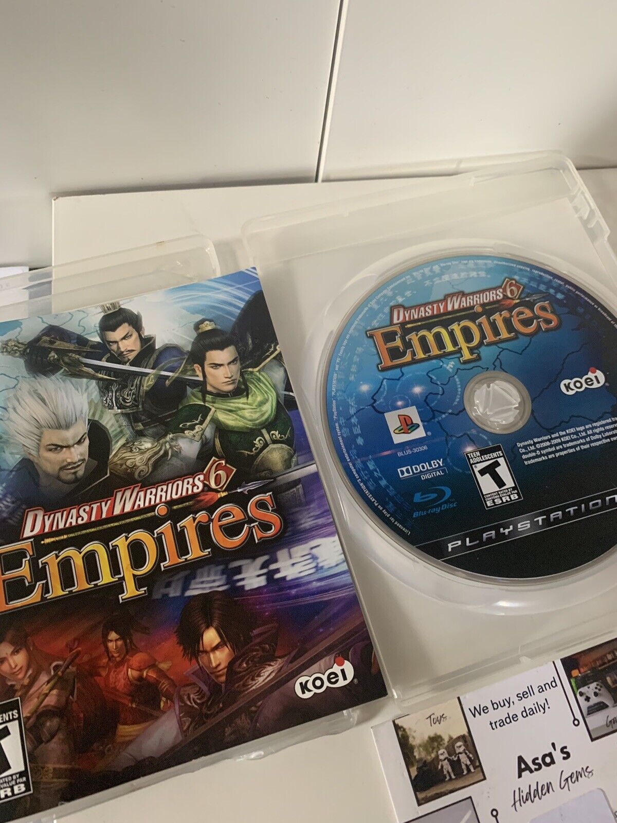 Dynasty Warriors 6: Empires (Sony PlayStation 3, 2009)