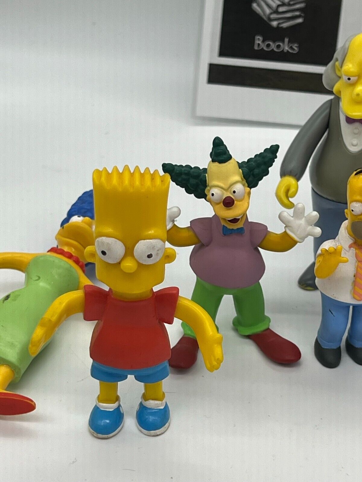 Simpsons Figures Lot (Burger King, Fox, Playmates)