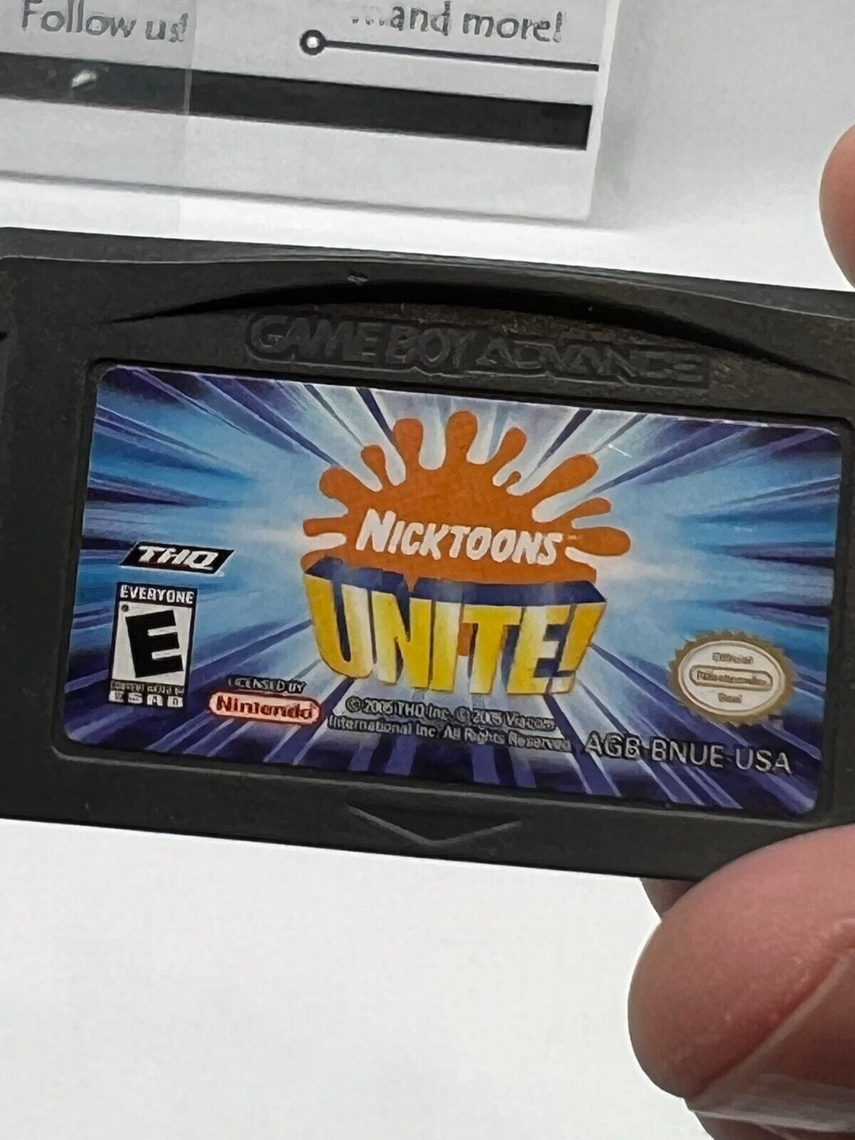 Nicktoons Unite (Nintendo Game Boy Advance, 2005) - Tested
