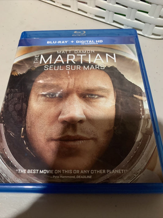 The Martian (Blu-ray Disc, 2016, Canadian)