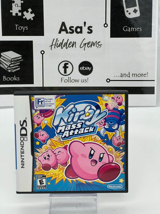 Kirby Mass Attack (Nintendo DS, 2011) - Tested