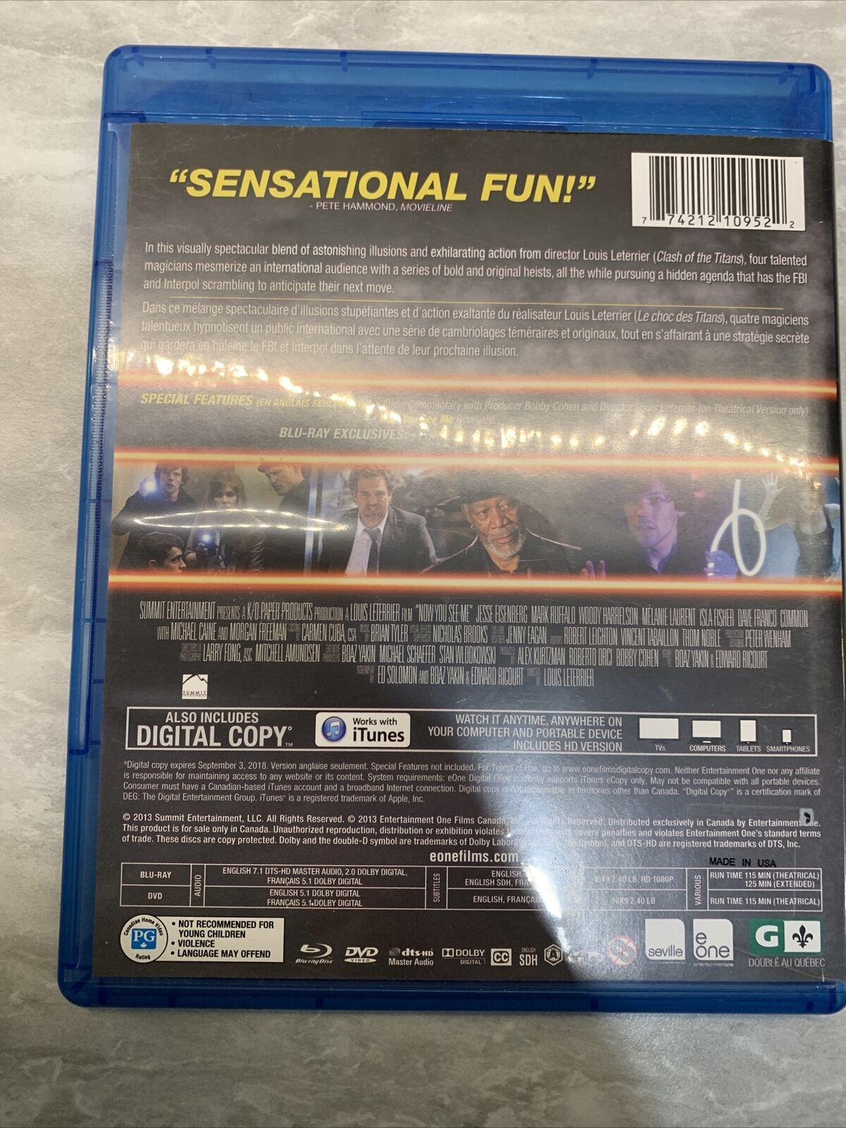 Now You See Me (Blu-ray Only)