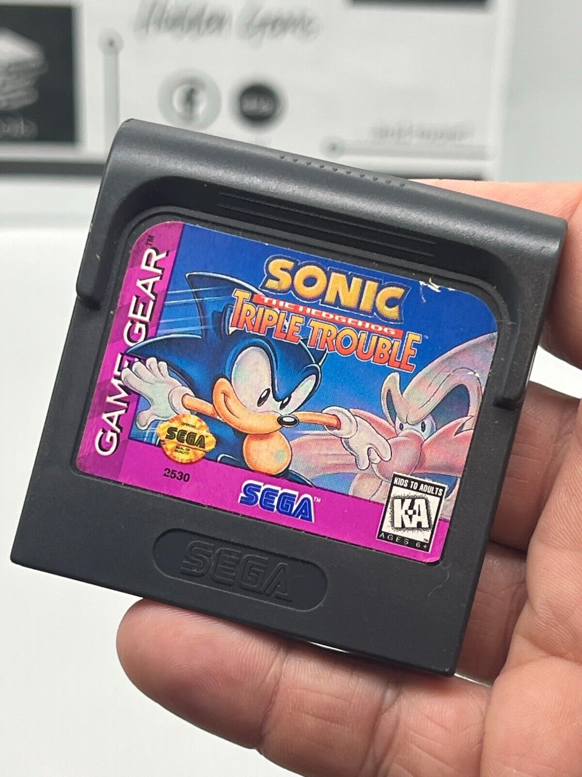 Sonic the Hedgehog: Triple Trouble (Sega Game Gear, 1994)