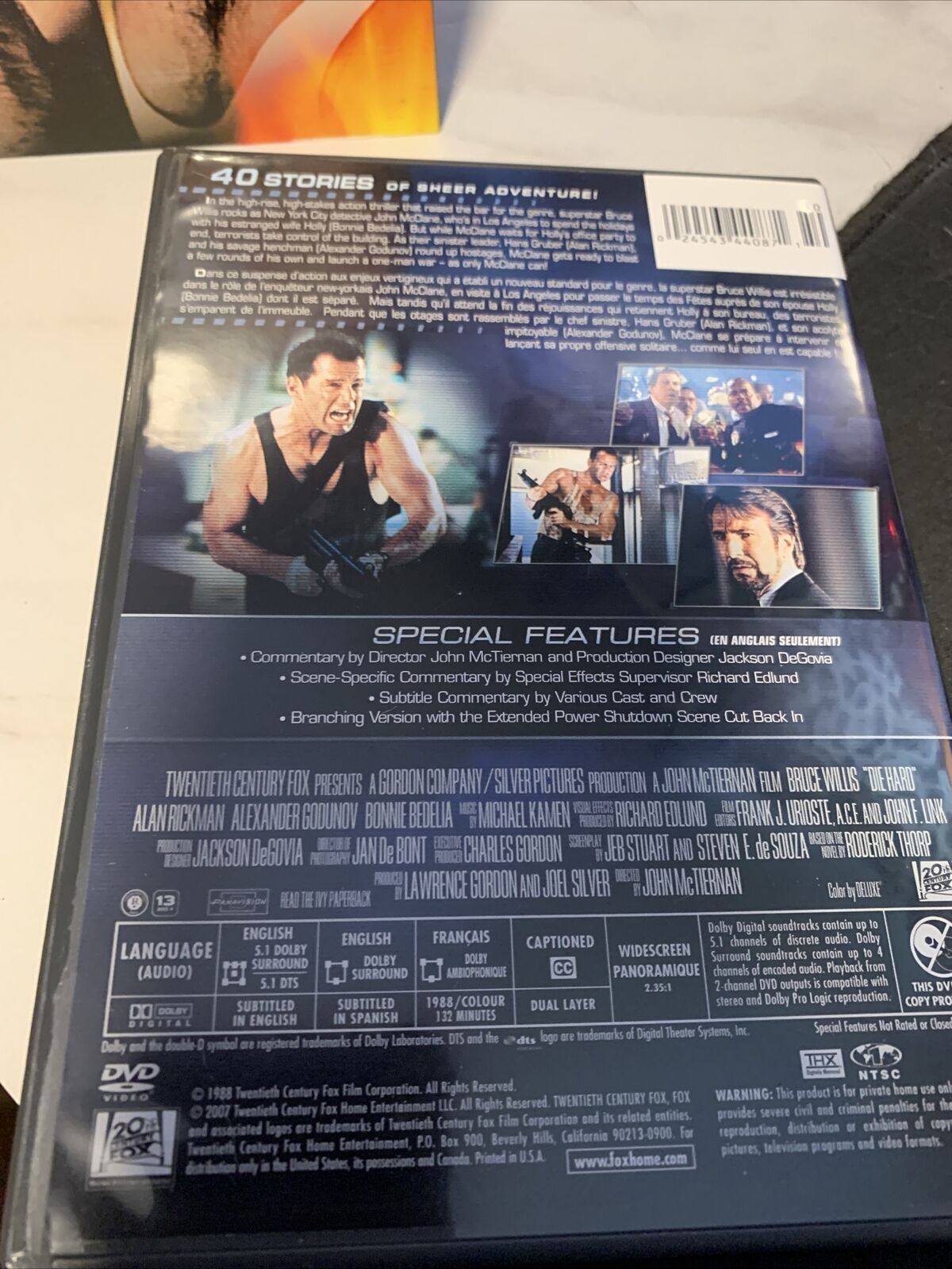 Die Hard (DVD, 2011, Canadian French)