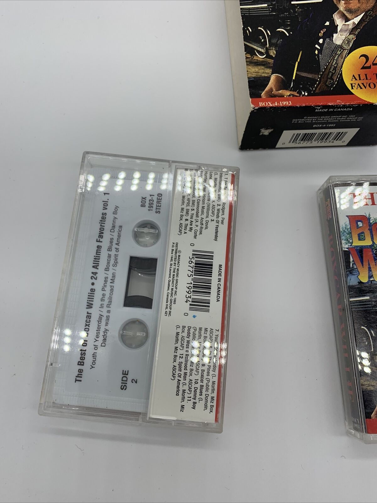 The Best Of Boxcar Willie Cassette