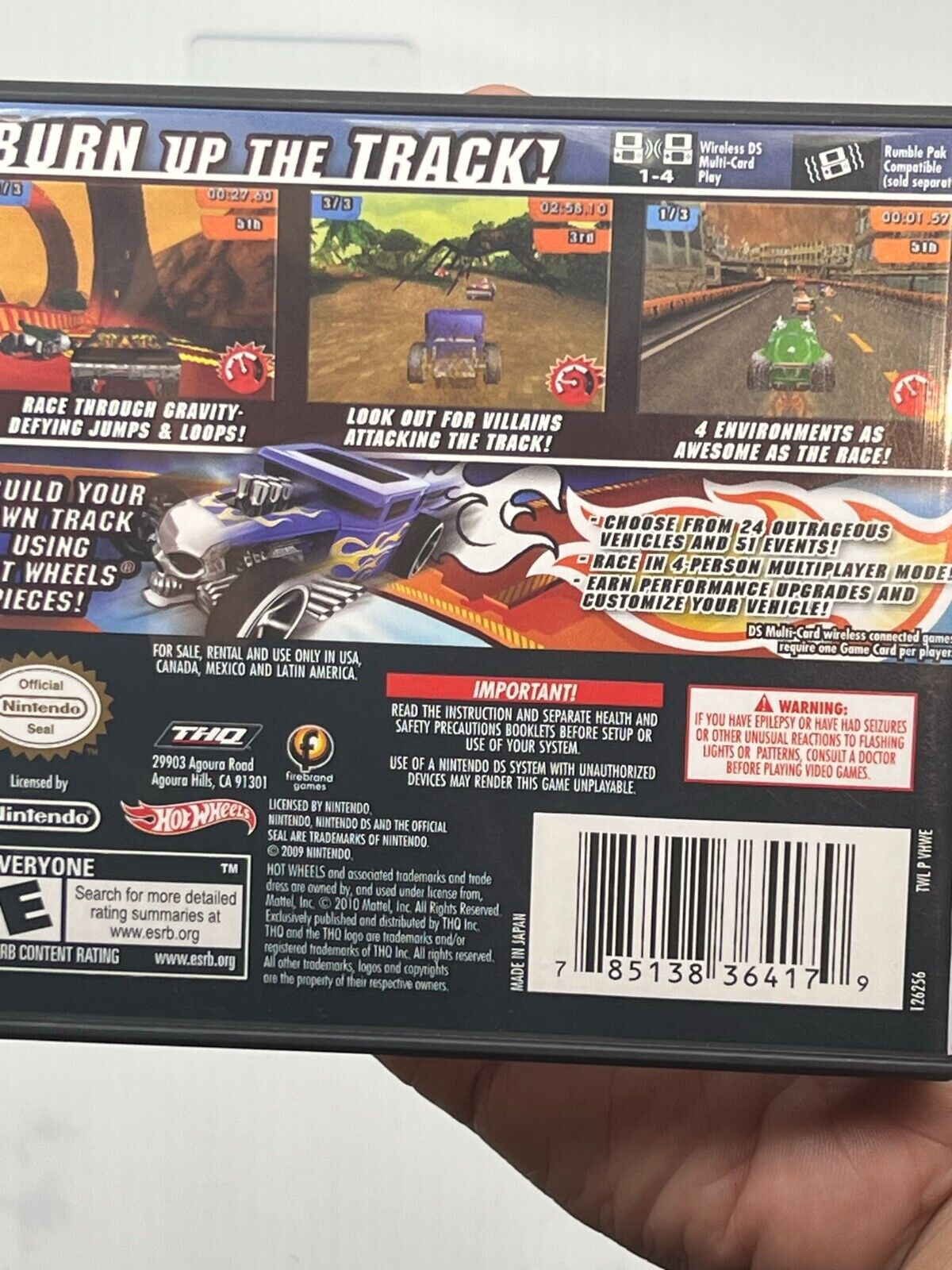 Hot Wheels: Track Attack (Nintendo DS, 2010) - Tested