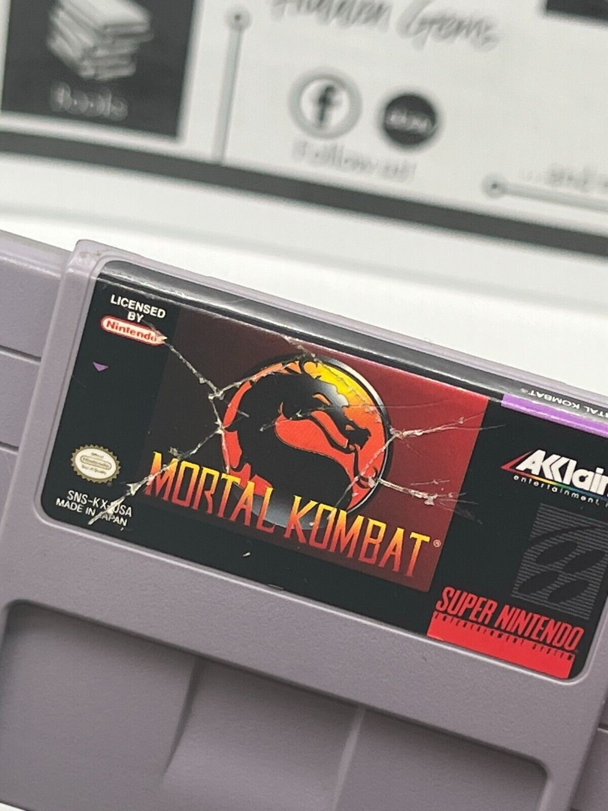 Mortal Kombat (Super Nintendo Entertainment System, 1999) SNES