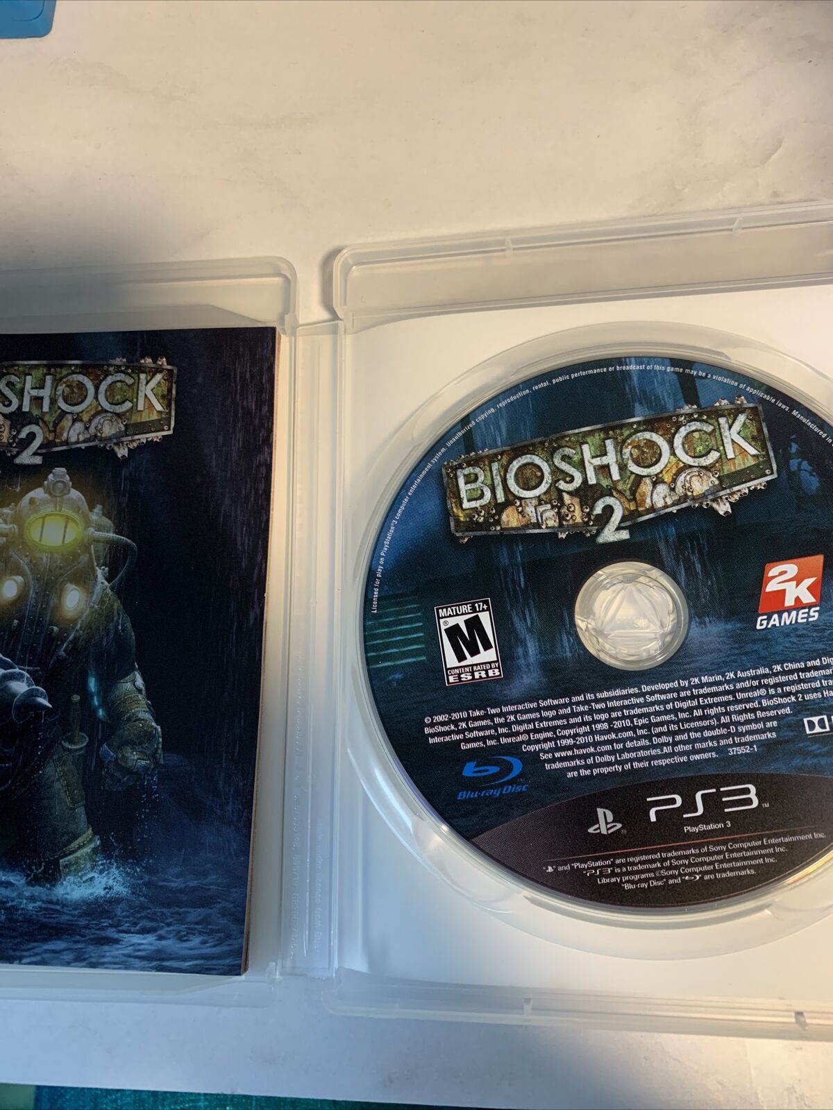 BioShock 2 (PS3, Sony PlayStation 3, 2010)