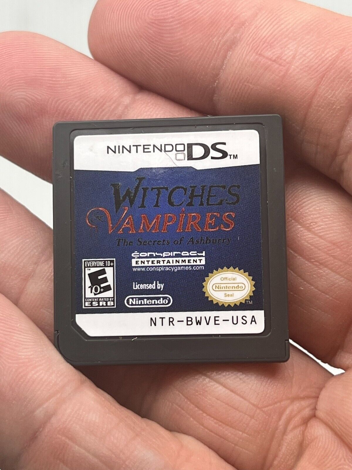 Witches & Vampires: The Secrets of Ashburry (Nintendo DS, 2010)
