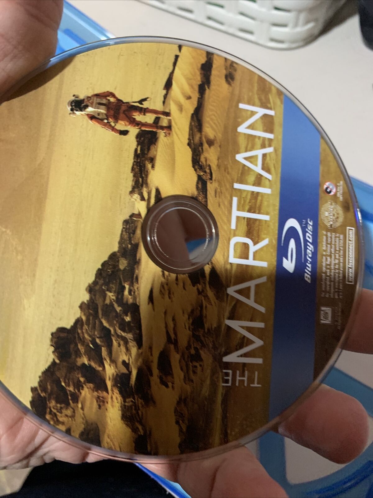 The Martian (Blu-ray Disc, 2016, Canadian)