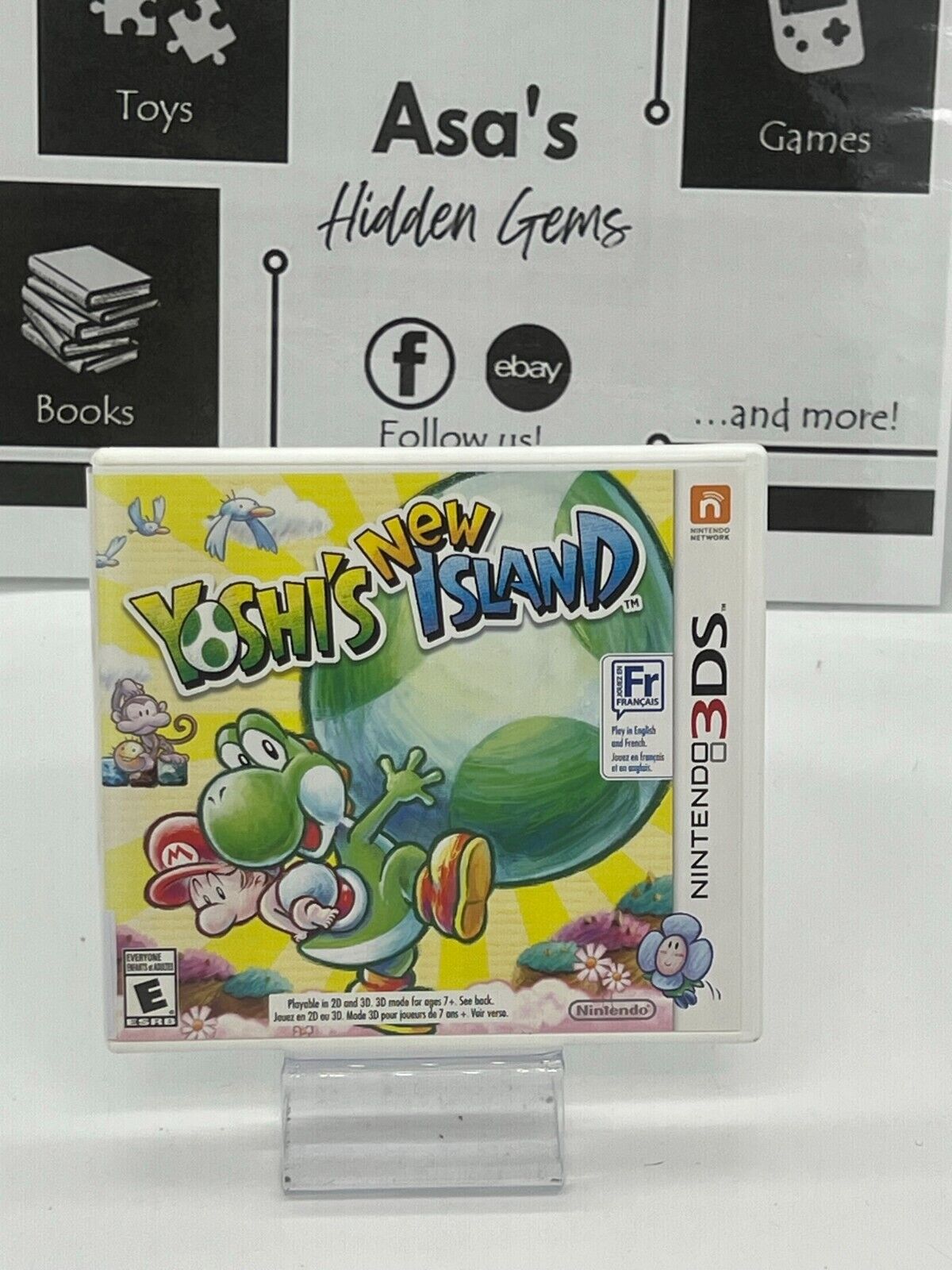 Yoshi's New Island (Nintendo 3DS, 2014) - Tested