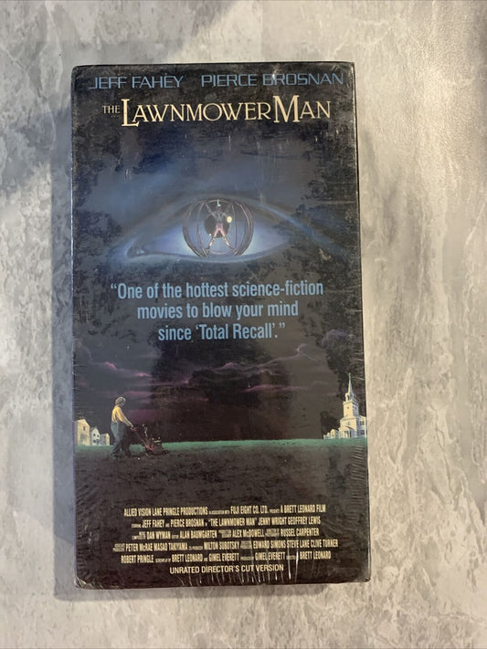 The Lawnmower Man (VHS, 1992, Unrated Directors Cut)