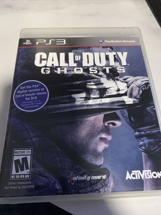 Call of Duty: Ghosts (PlayStation 3, 2013)