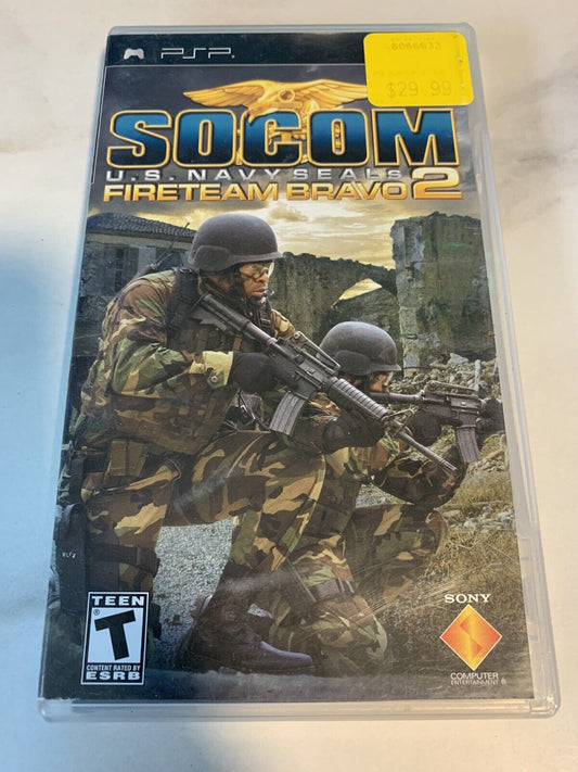 SOCOM: U.S. Navy SEALs -- Fireteam Bravo 2 (Sony PSP, 2006)