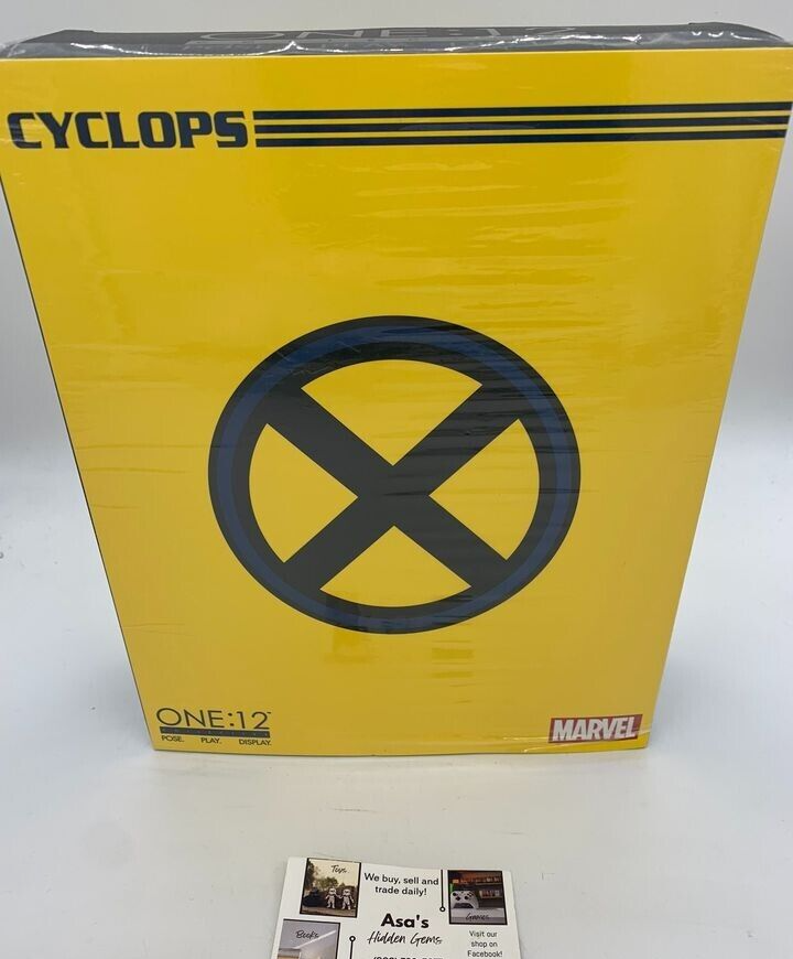 Cyclops Mezco One:12 Collective X-Men Marvel Comics Opened Action Figure