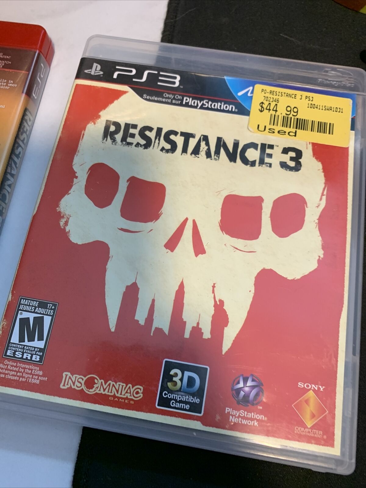 Resistance 1 2 3  (Sony PlayStation 3)