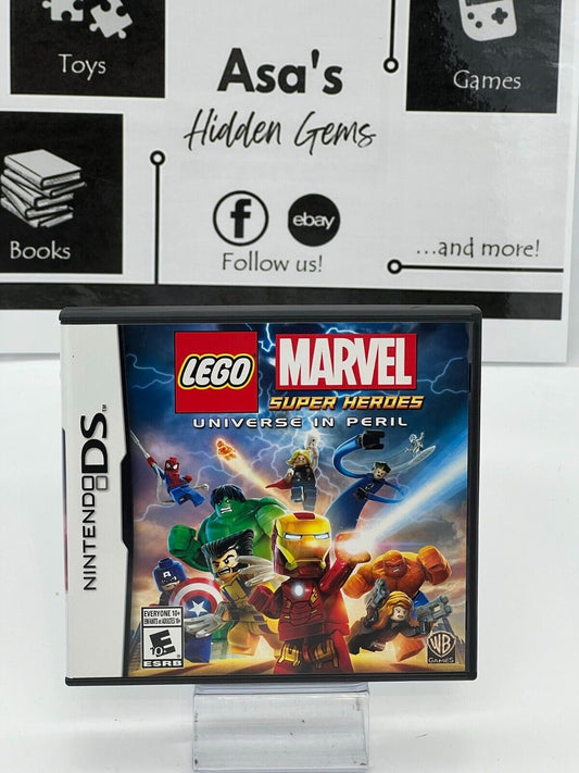 Lego Marvel Super Heroes Universe in Peril (Nintendo DS, 2013) - Tested