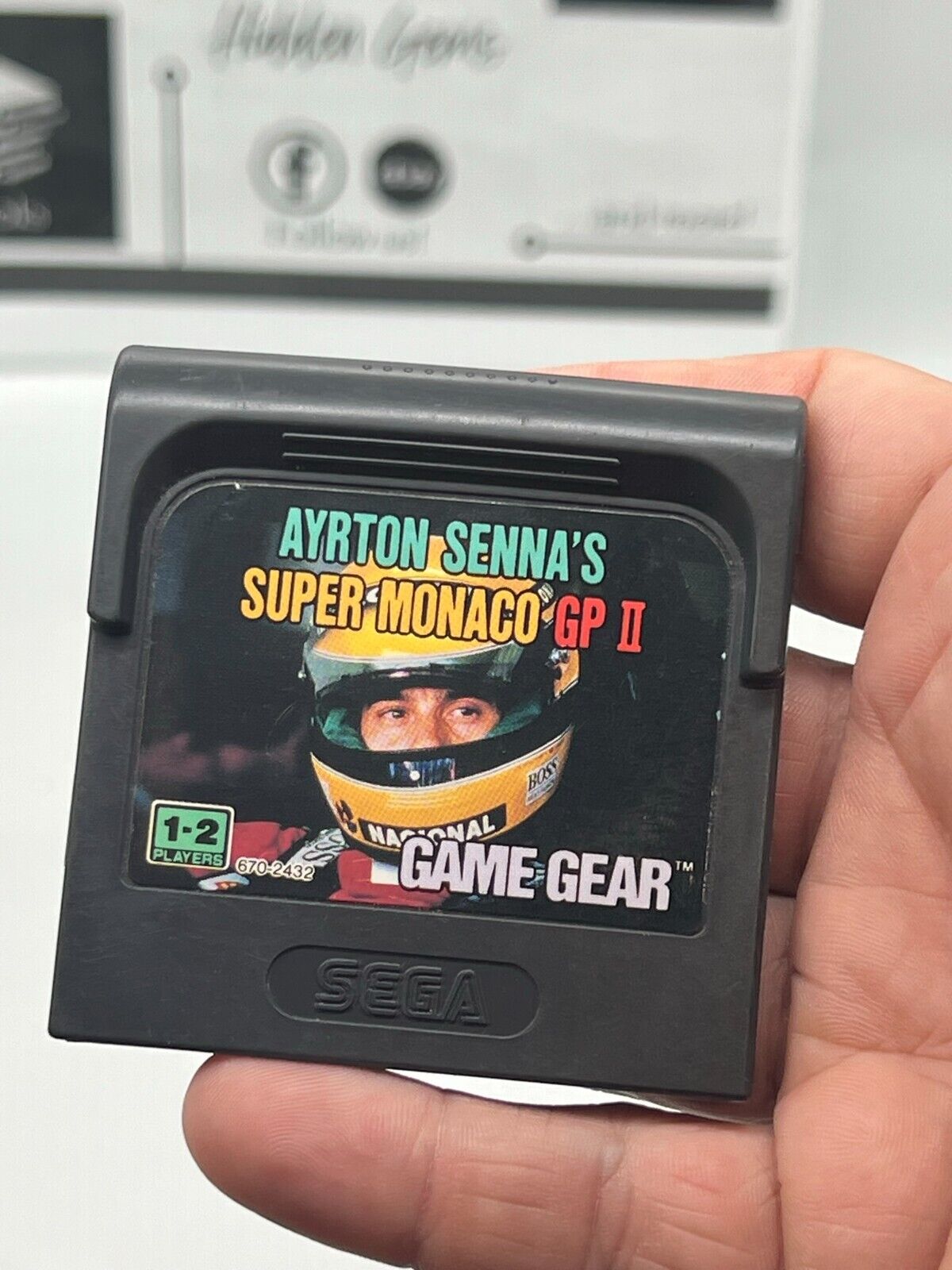 Ayrton Senna's Super Monaco GP II (Sega Game Gear, 1992)
